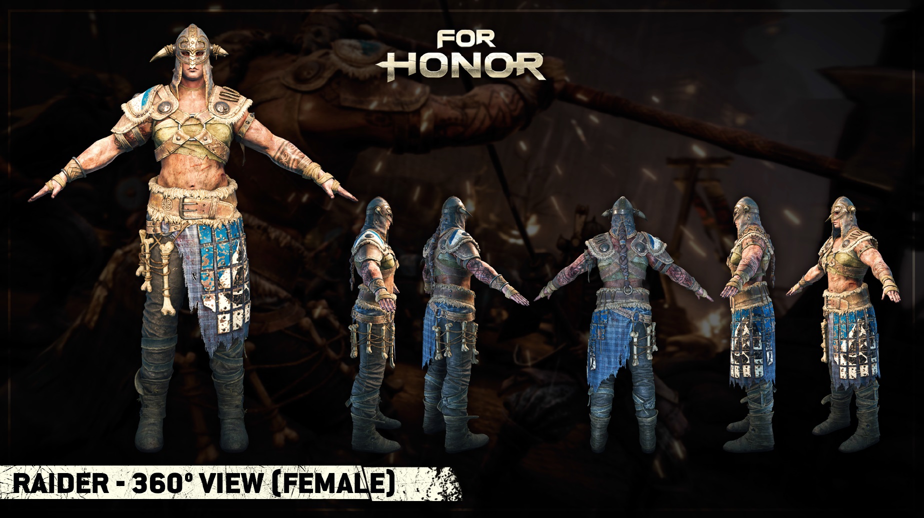 For Honor Raider Armor Sets.