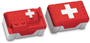 Call of Duty laser games . . . Med-boxes