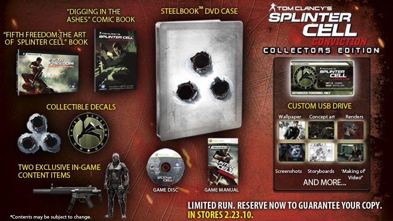 Video Games Games Splinter Cell 3 Chaos Theory Collectors Edition