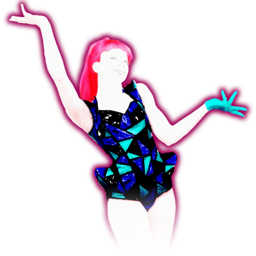 Gaga As A Just Dance Coach Oscars Red Gloves Outfit Fan Art